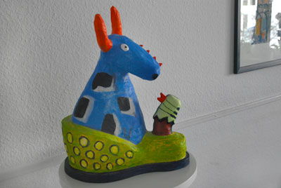 Fabeltier in der Praxis für Kinder- und Jugendpsychotherapie